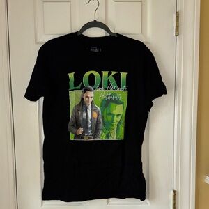 Loki Graphic Tee - Black